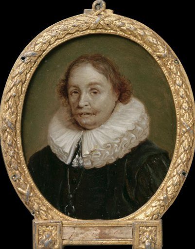 Portrait of Pierius Winsemius, Professor of Rhetoric and History in Franeker