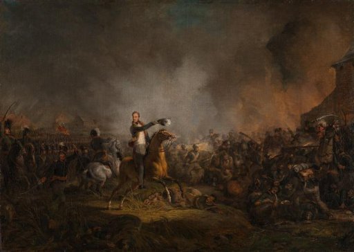 The Prince of Orange at Quatre Bras, 16 June 1815