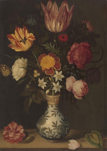 Still Life with Flowers in a Wan-Li Vase