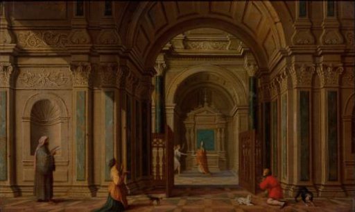 The Archangel Gabriel Appearing to Zacharias