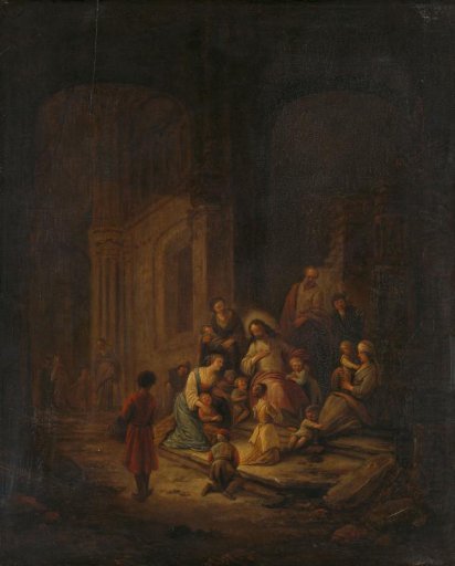 Christ Blessing the little Children