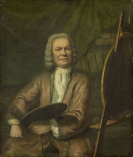 Portrait of Jan Maurits Quinkhard, Painter
