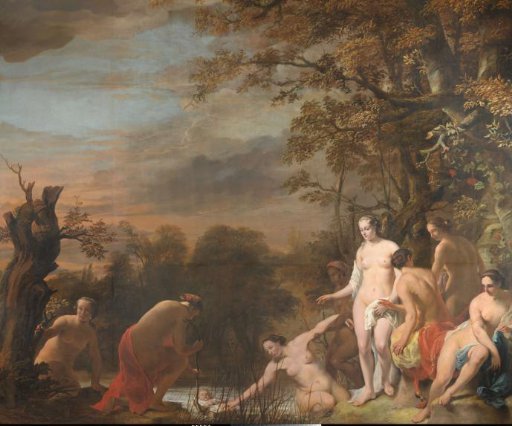 Pharoah's Daughter Discovers Moses in the Rush Basket