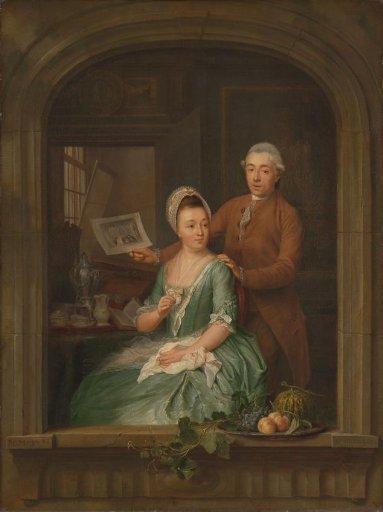 Portrait of Robert Muys and Maria Nozeman