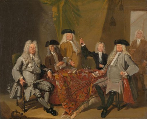Inspectors of the Collegium Medicum in Amsterdam, 1724