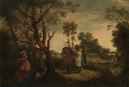 A Woman Mounts her Robber’s Horse: ‘The Punished Robber’