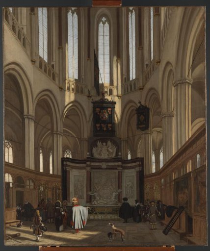 The Funerary Monument of De Ruyter in the New Church in Amsterdam