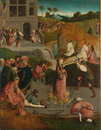 The Martyrdom of Saint Lucy