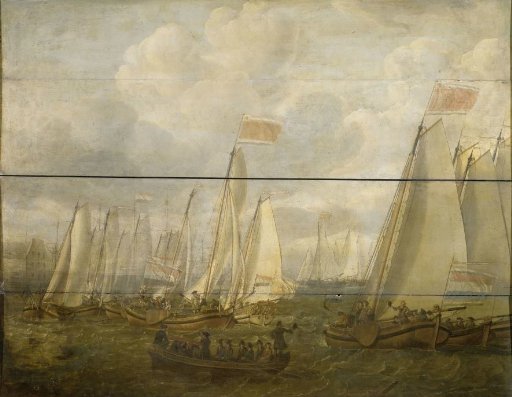 Marine Pageant on the Y off Amsterdam