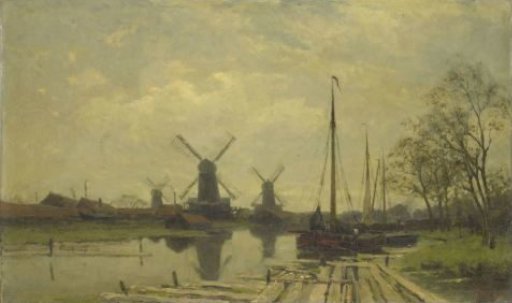 Waterway near the Baarsjes, Amsterdam