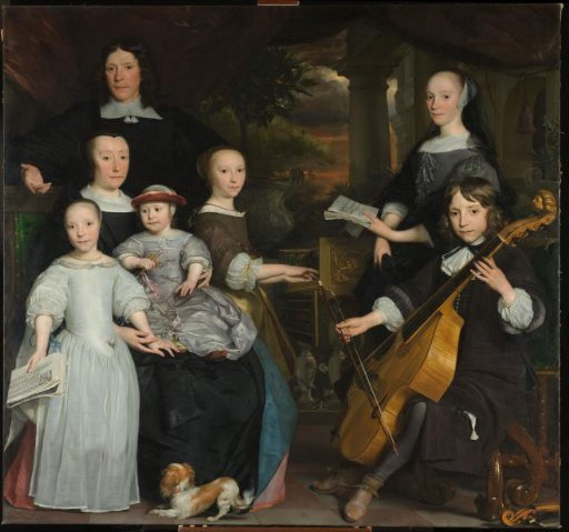 David Leeuw and Cornelia Hooft with their Children