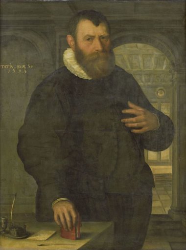 Portrait of Bartholomeus van der Wiere (1534-1603)