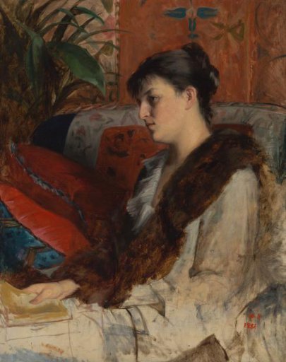 Portrait of Alexandrine Patchenko, the Painter’s Sister-in-Law