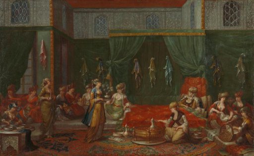 Bedchamber of a Distinguished Turkish Woman