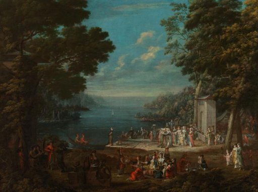 Ladies' Party at Hünkâr İskelesi on the Bosporus