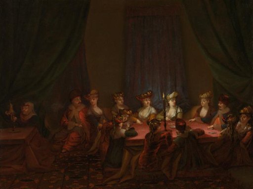 Armenian Company at Cards