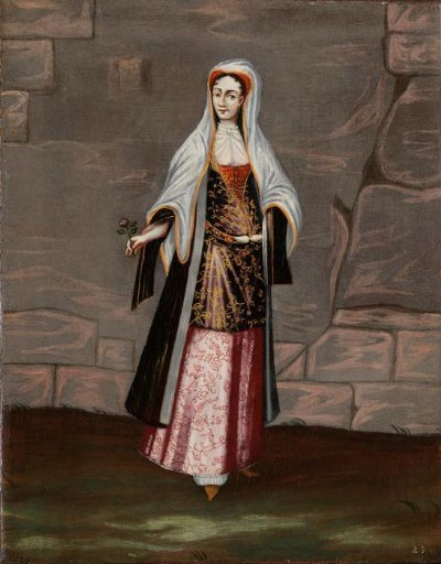 Woman from the Island of Mykonos