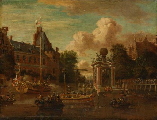 The Muscovite legation visiting Amsterdam, 29 August 1697