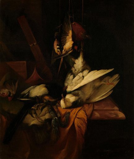 Still Life with Birds and Implements of the Hunt