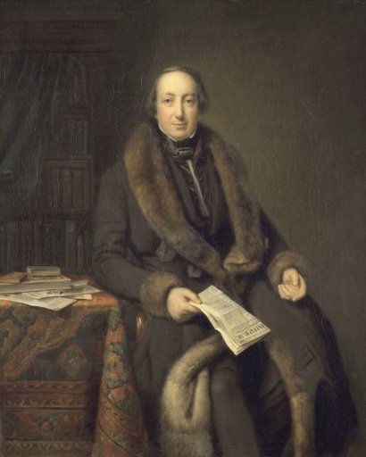 Pieter Arnold Diederichs (1804-74). Bookseller in Amsterdam and Founder of the Algemeen Handelsblad in 1828