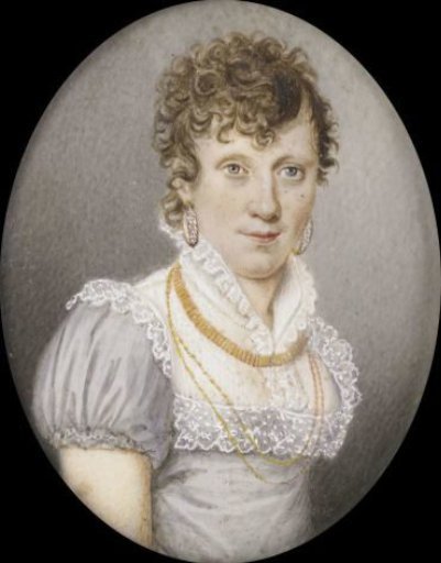 Maria Elisabeth Schreiber (1765-1822). Wife of Georg Albrecht Diederichs