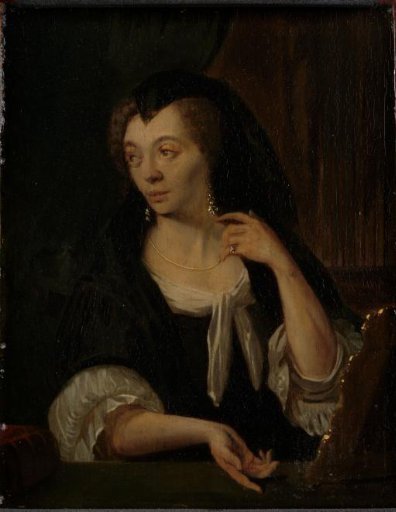 Anna de Hooghe (1645-1717). The Painter's fourth Wife