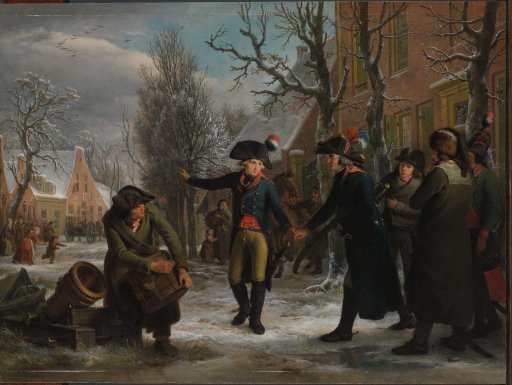 General Daendels Takes Leave of Lieutenant-Colonel Krayenhoff