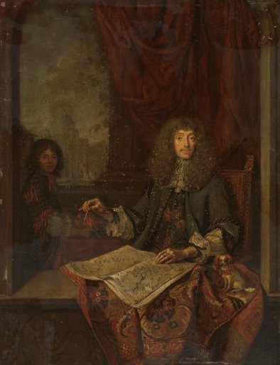 Portrait of Carel Quina (1622-89), Knight of the Holy Sepulchre and Amsterdam-born explorer of Asia
