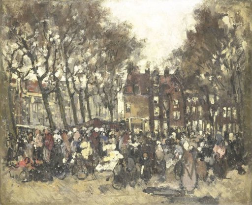 The Noordermarkt at Amsterdam