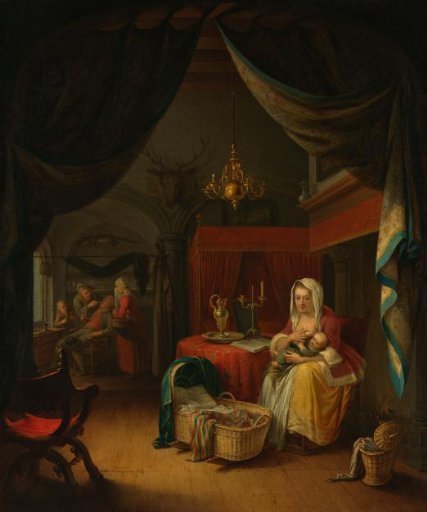 Triptych: Allegory of Art Training