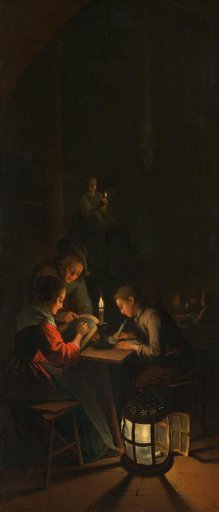 Triptych: Allegory of Art Training