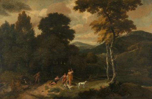 Landscape with Hunters