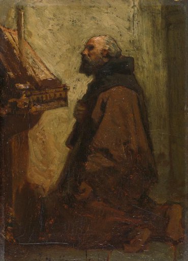 Praying Monk (Monk at his Devotions)
