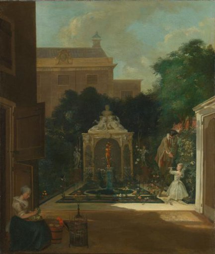 An Amsterdam Canal House Garden