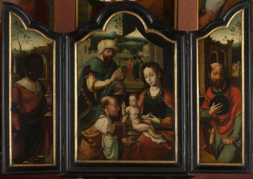 Triptych with the Adoration of the Magi