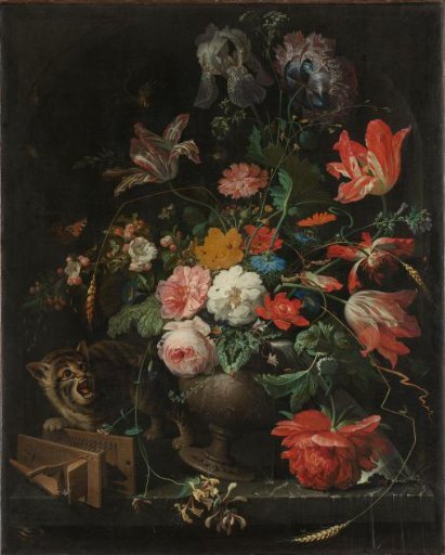 The overturned bouquet