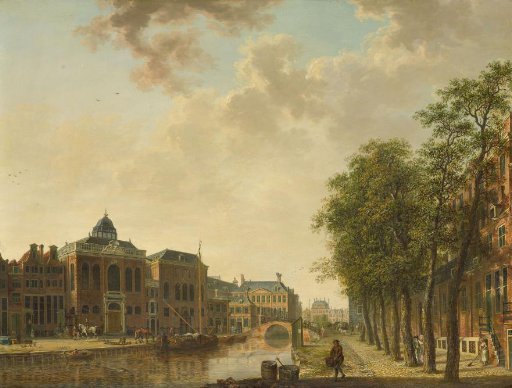 View of the Houtmarkt, Amsterdam