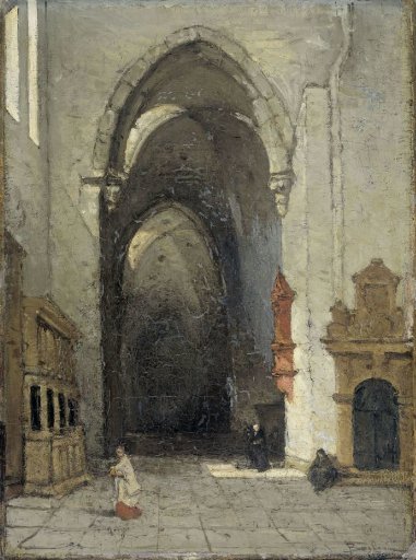 Interior of the Dom in Trier