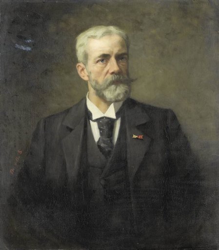 Frederik Daniël Otto Obreen (1840-96). Director-General of the Rijksmuseum, Amsterdam