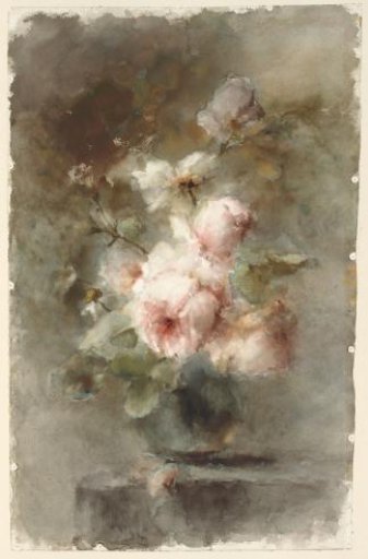 A Vase with Roses