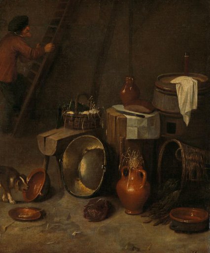 Still life in a stable
