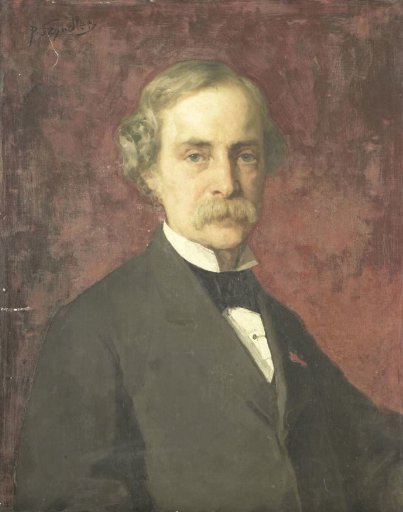 Johann Wilhelm Kaiser (1813-1900). Engraver, director of the Engraving School and of the Rijksmuseum