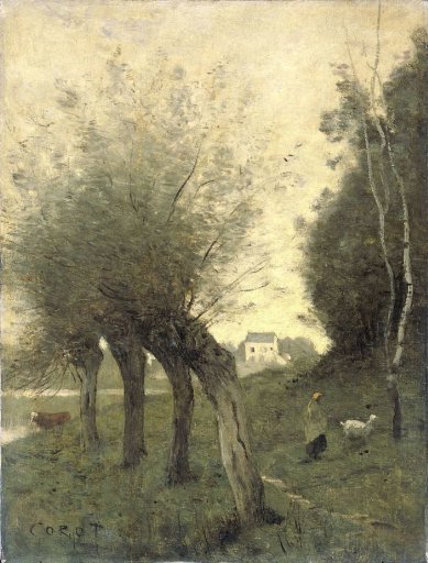 Landscape with Pollard Willows