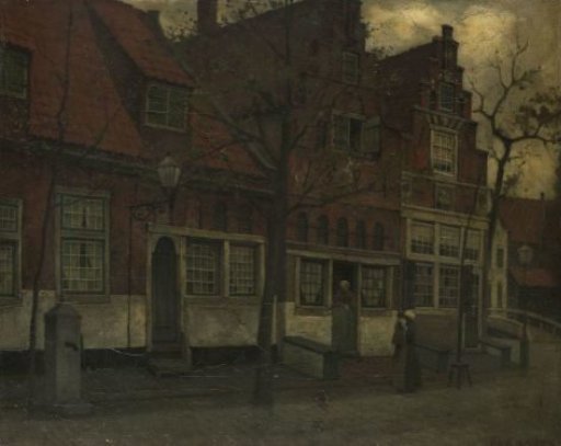 Houses on the Breedstraat, Enkhuizen