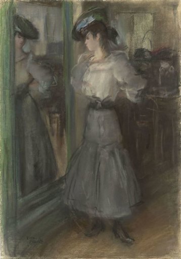 Girl Before a Mirror