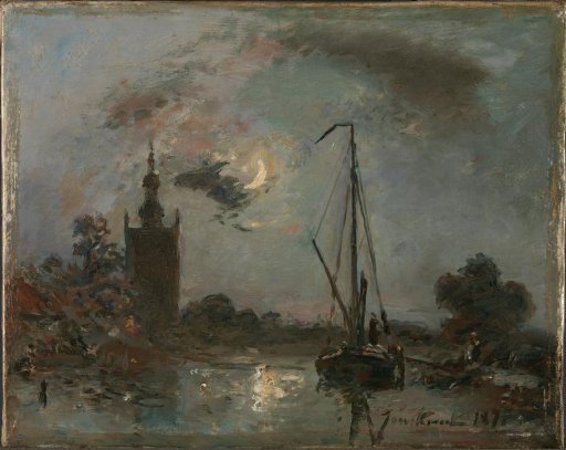 Overschie in the Moonlight