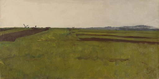 Landscape with fields