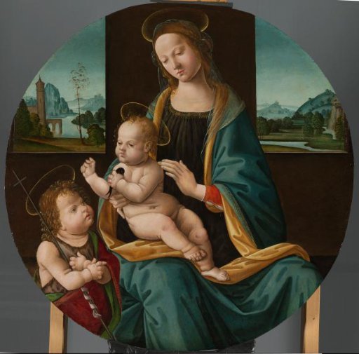 Mary with the Christ Child and John the Baptist