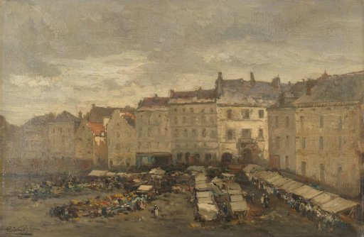 The Grote Zavel (Grand Sablon), Brussels