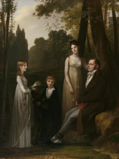 Portrait of Rutger Jan Schimmelpenninck and Catharina Nahuys with their Children